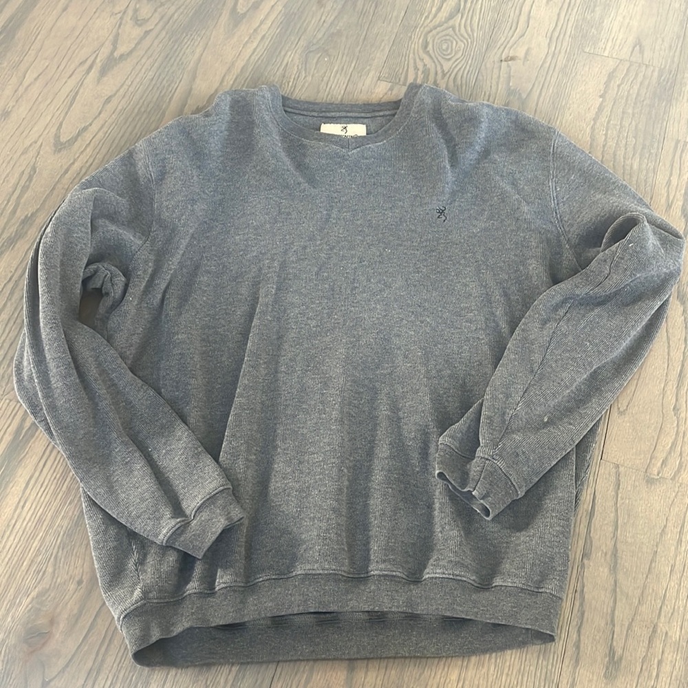 Browning sweater gray large